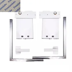 1Set Side Lift DIY Murphy Bed Hardware Kit 5 Springs Lifting Box & 2 Turn For Folding Legs