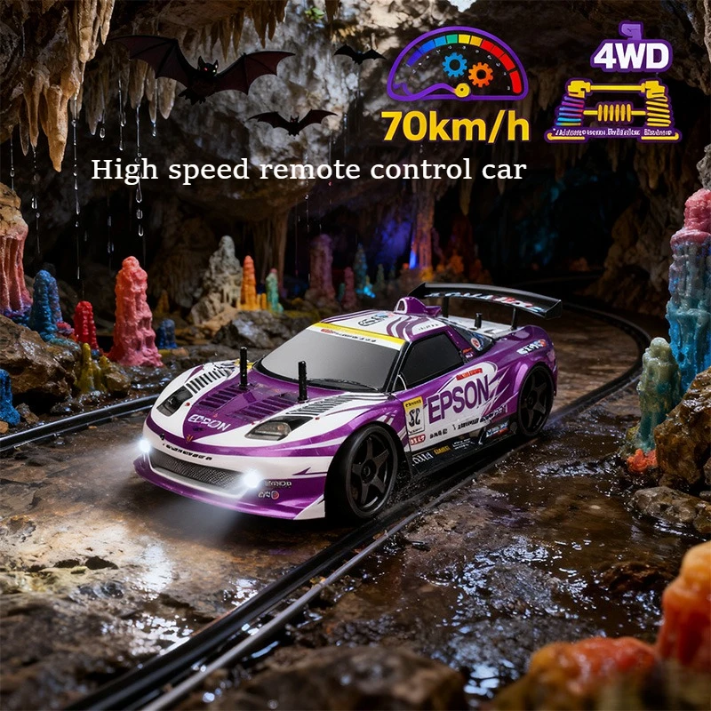

Rc Drift Toy Car With Remote Control Fast Quality High Speed 1/10 70km/H 40km/H 4x4 Helectric Car for Gift Halloween Supplies