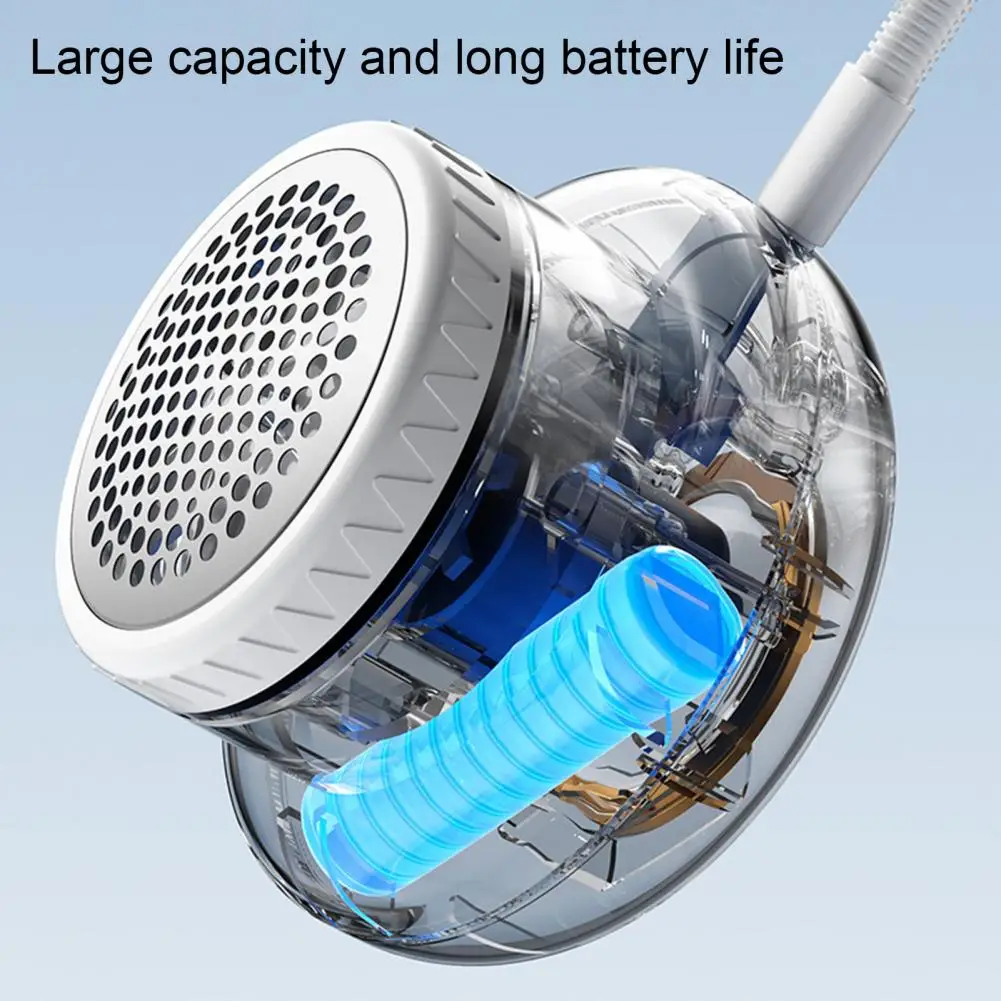 مزيل الوبر الكهربائي المحمولة ماكينة حلاقة الأقمشة الكهربائية مع 6 أوراق شفرات USB قابلة للشحن سترة Defuzzer الوبر للملابس