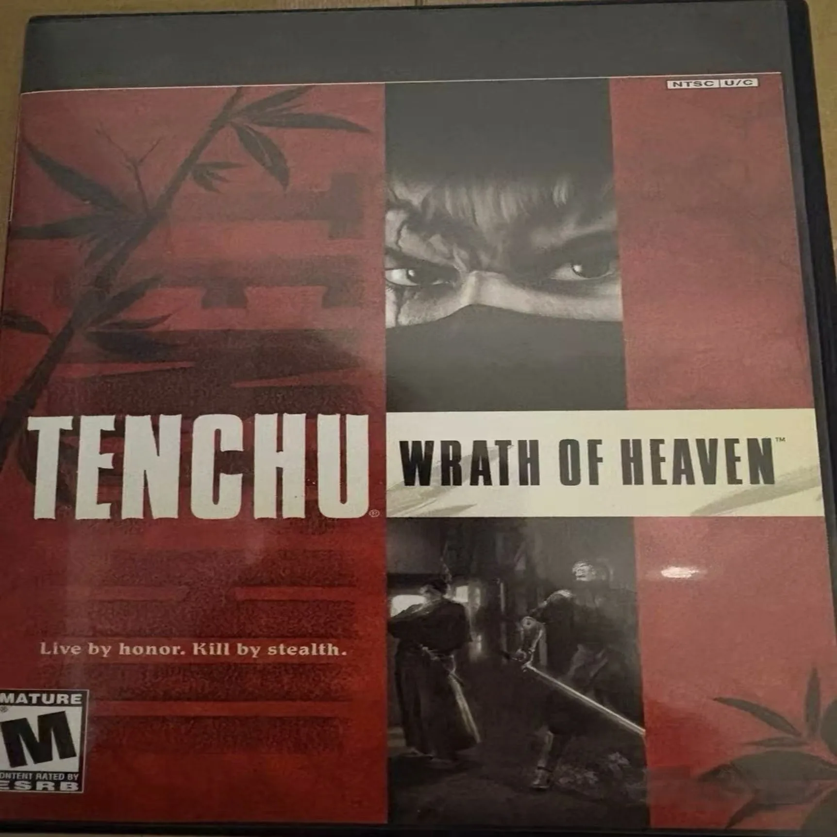 Disco de juego auténtico usado para Sony PS2: Tenchu: Wrath of Heaven, versión estadounidense, con manual.