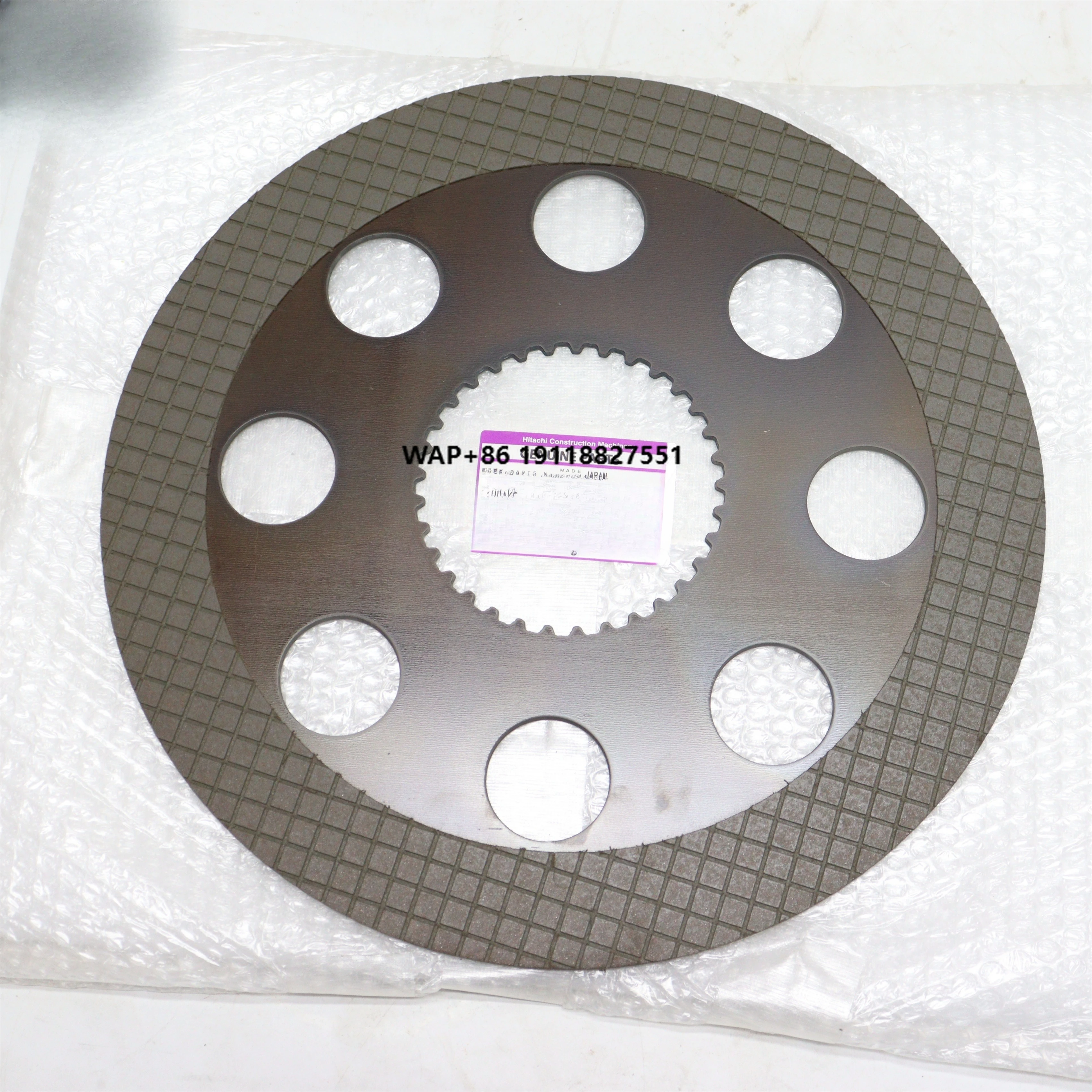 

Original Loader Hydraulic Spare Parts Brake Pads Disc 2059227 5310103070 for Hitachi ZW310-5A ZW310-6