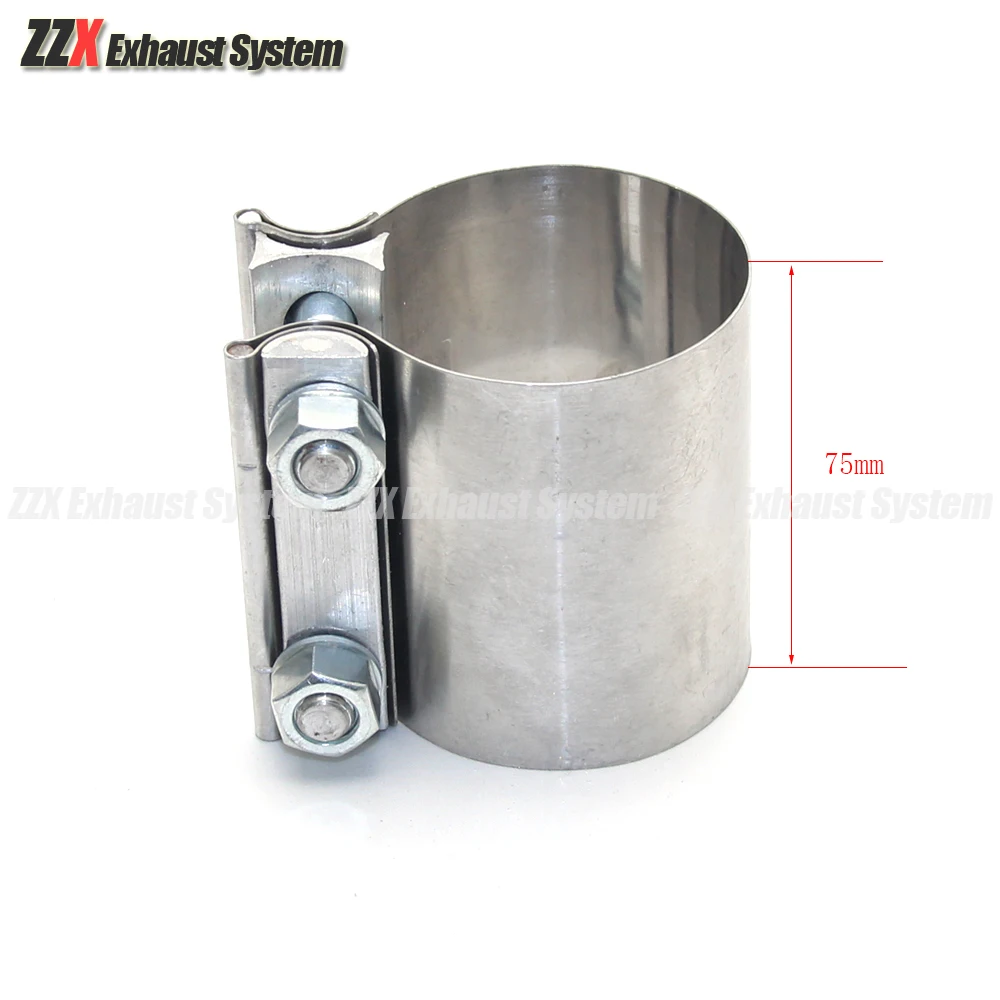 Auto parts exhaust pipe clamp Stainless steel pipe clamp Pipe fitting muffler fitting