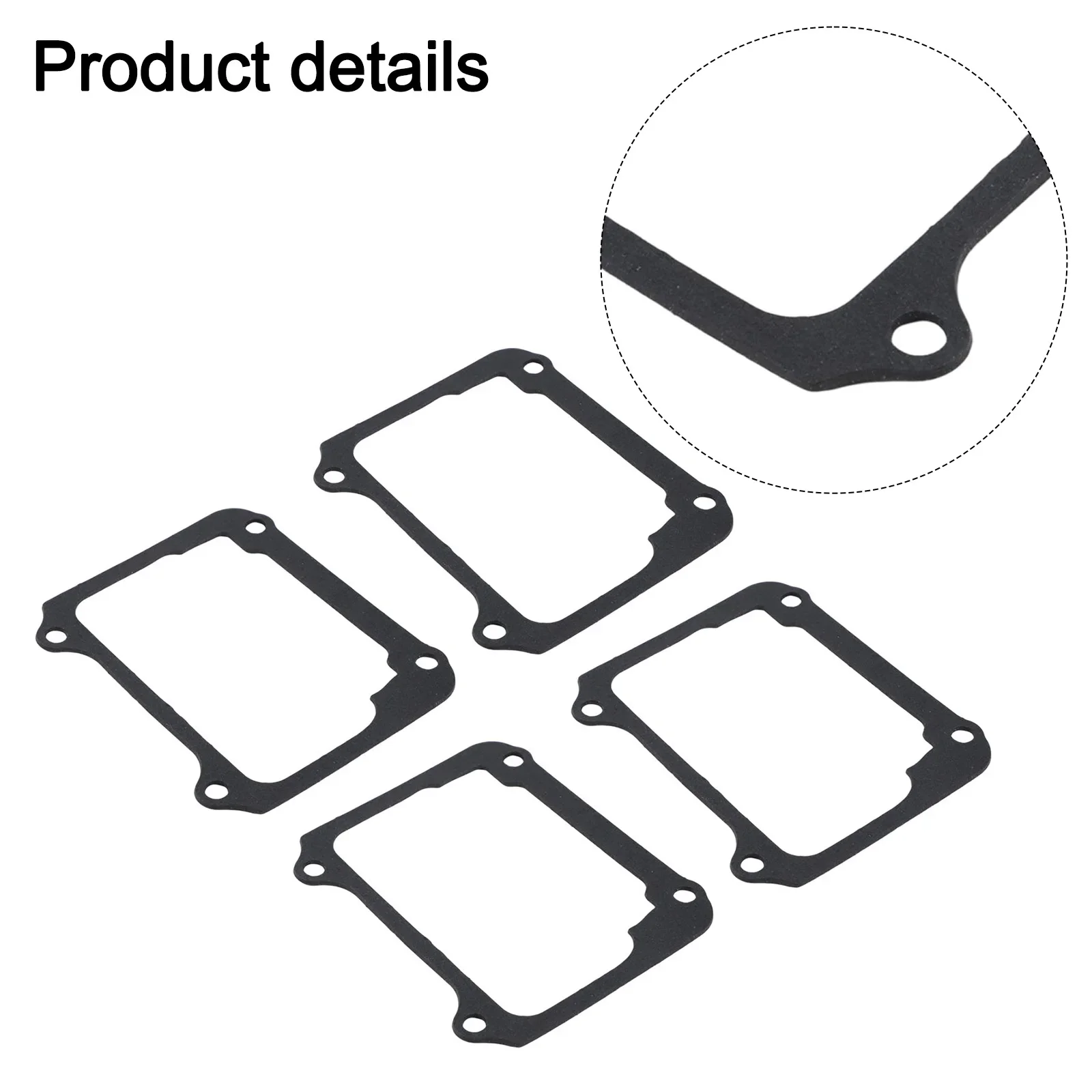 Valve Cover Gasket Set 4pcs Fits For Honda HRR216 HRS216 and For GCV160 Engine Replacement Components for Oil Leak Seal