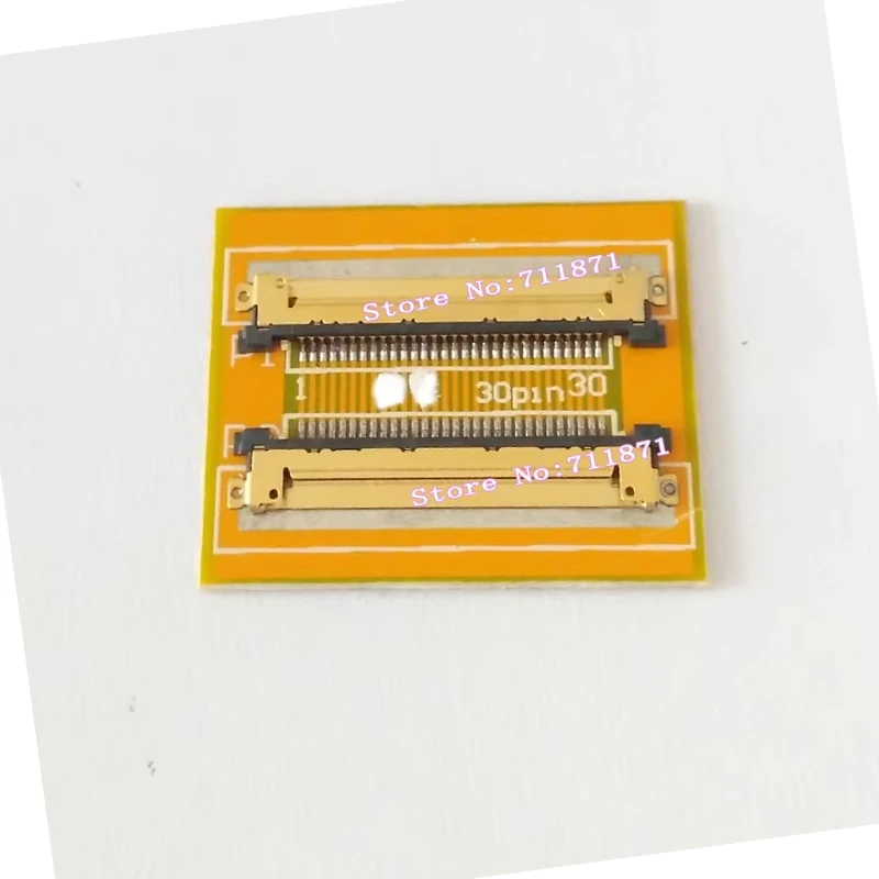 30P 30Pin 20455 030E to 20455-030E Extension Adapter Connector 30Pin LVDS eDP extend Connector Adaptor For 20453-030T extension