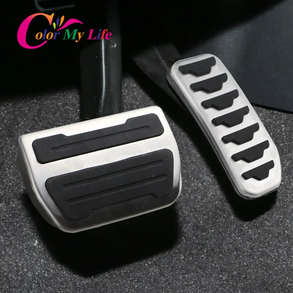 Stainless Steel Car Pedals for Land Rover Evoque 2012-2022 Discovery Sport Rang Rover Velar 2017-2022 Auto Pedal Cover