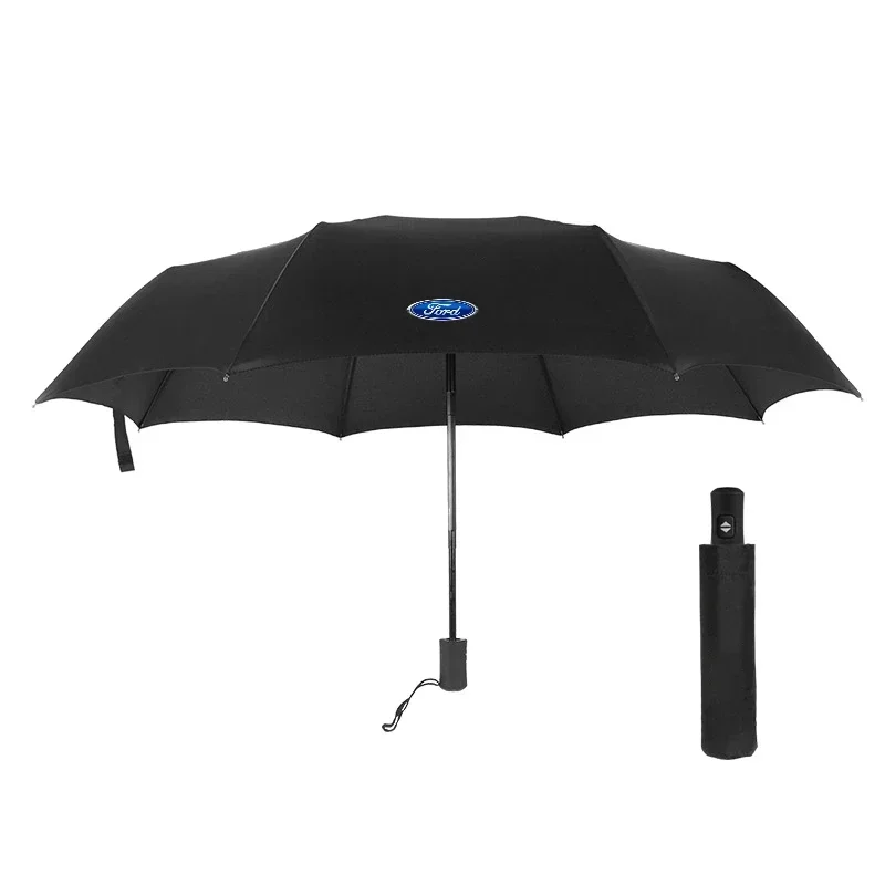 Car Automatic Folding Umbrella large travel business vehicle umbrella For Ford Carnival Fox Figo Mondeo Escort Fusion Evos Kuga