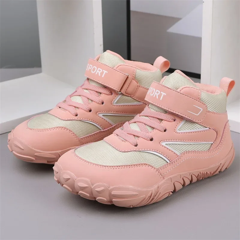 Zapatillas deportivas transpirables para niños y niñas, zapatos de senderismo, escalada, moda para niños, zapatillas para correr, entrenadores casuales para exteriores, nuevo