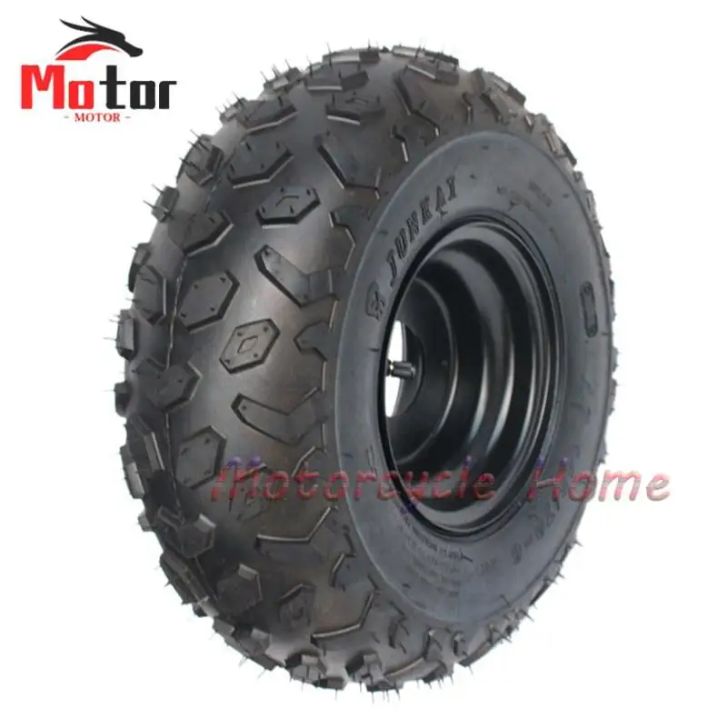 Good Quality 6 Inch ATV Wheels 145/70-6 Tire Tyre for 6 Inch Iron Wheel Rims Fits Go Kart Buggie Atv Quad