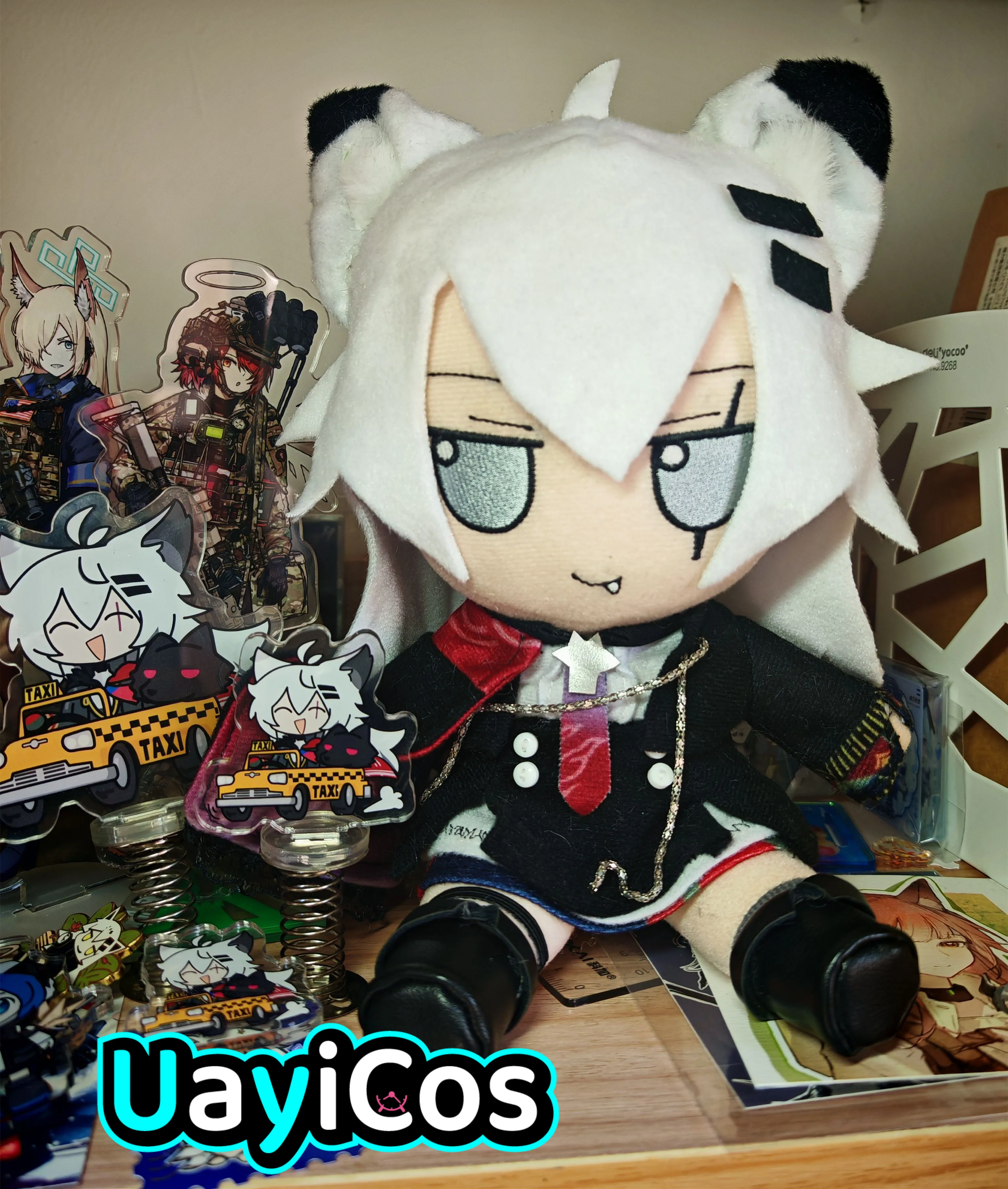 

Arknights Lappland the Decadenza 30cm Plushies Plush Doll Clothes Soft Pillow Ornament Anime Figure Game Toy Kids Gift