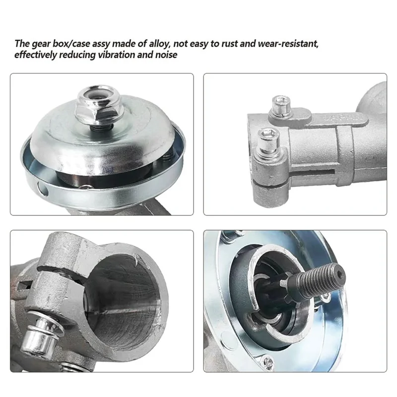 AB13-For Lawn Mower Right Angle Working Head 90 Degree Right Angle Cutter Head 26X9 Tooth Suitable For