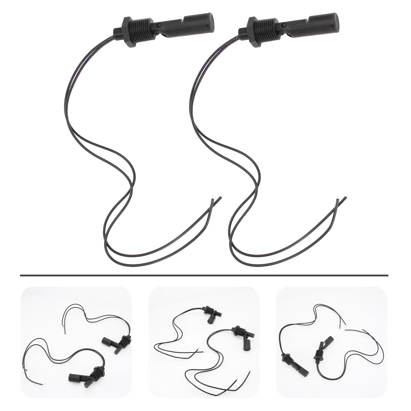 

4Pcs Water Purifier Float Switch High Sensitivity Level Sensor for Hydroponics Saltwater Freshwater Tanks Aquarium Filtration