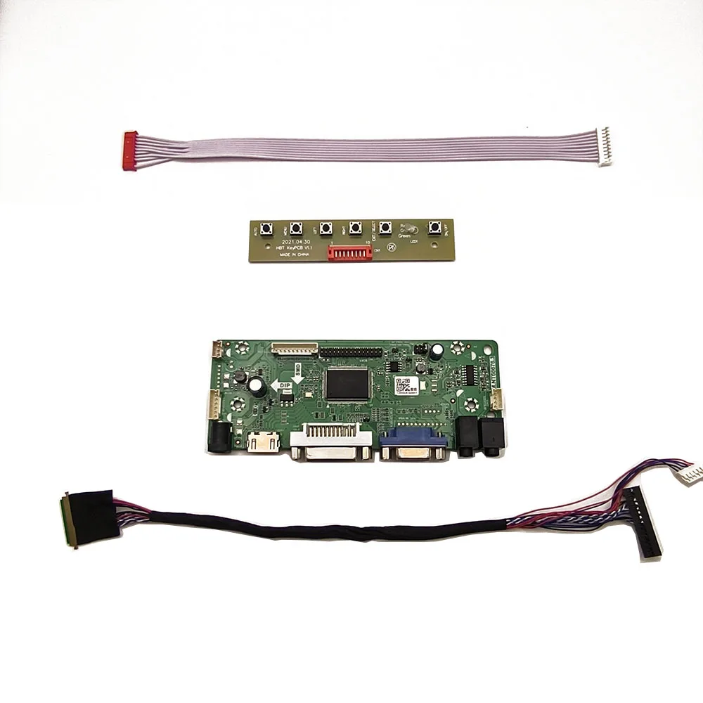 M.NT68676 HDMI+DVI+VGA Driver Board Moniter Kit For Laptop Screen LCD LED Retrofit  (View Clear Product Options)