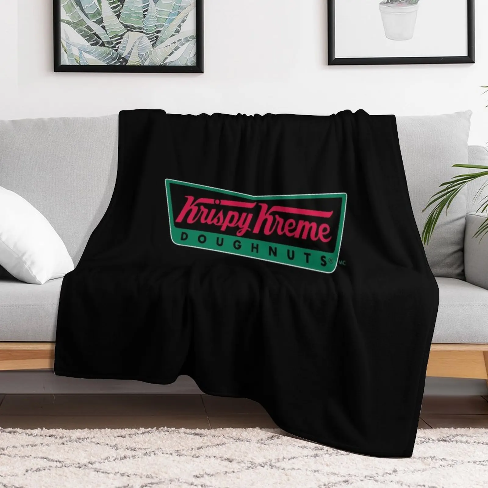 Krispy Kreme Throw Blanket Sofa Softest Tourist Blankets