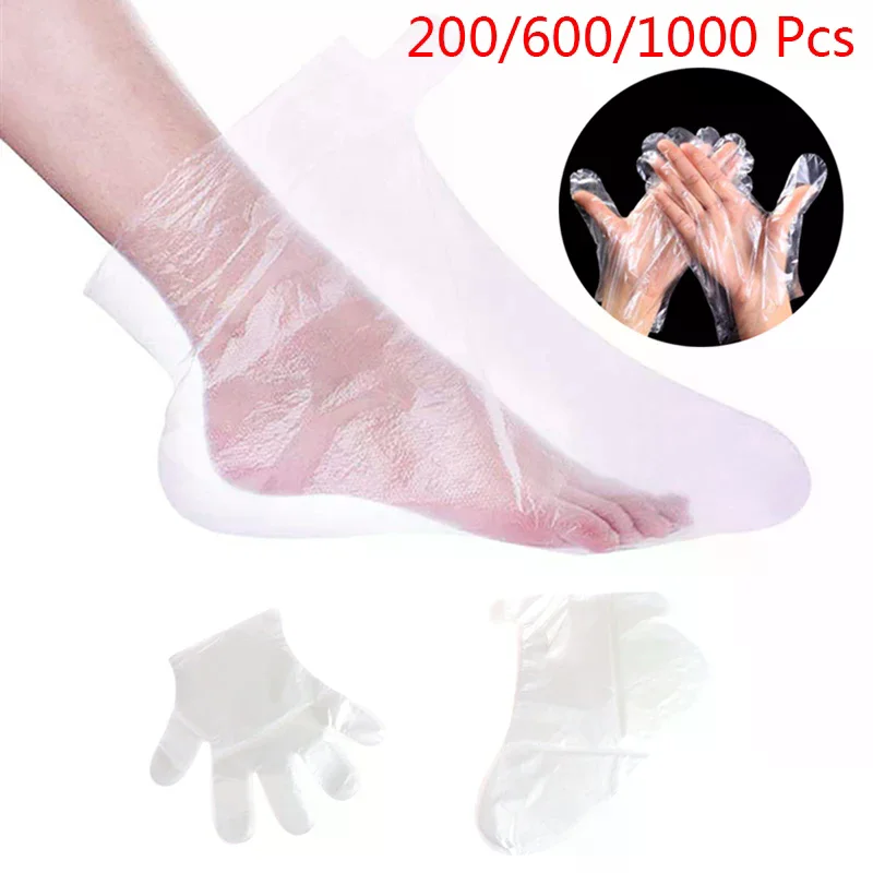 /JCS/PE Paraffin Wax Bath Liners Hand And Foot SPA Mask Bags Socks Gloves Cover Care