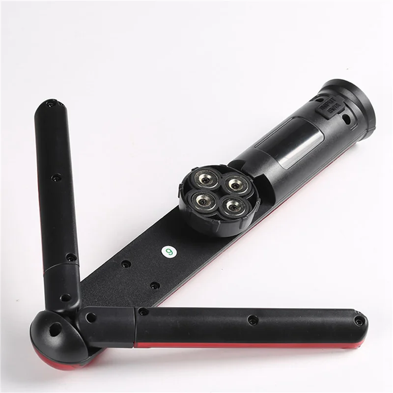 ABKQ-2X Traffic Stick, Led Traffic Safety Batons, Signal Emergency Road Flares, Extendable Blade Handheld Led Warning Light