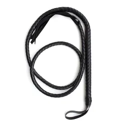 Neue schwarz bullwhip 190cm