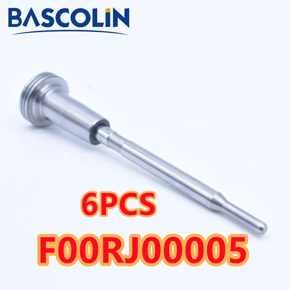 

6 шт./лот BASCOLIN F 00R J00 005 Регулирующий клапан в сборе F00RJ00005 для дизельной форсунки Common Rail Bosch 0445120002