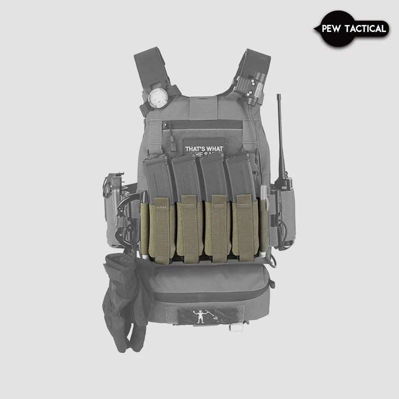 

Pew Tactical 4xSMG Mag Placard LV119 MK3 MK4 JPC2.0 Chest Rig Airsoft Accessories