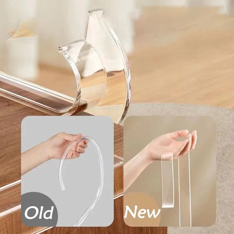 Universal Ultra-strong Transparent Nano Tape Washable Reusable Double-Sided Tape Adhesive Nano Traceless Sticker For Home Office