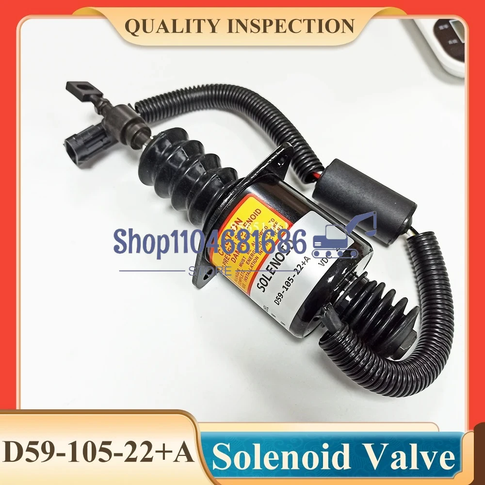 

The Shut-off Solenoid Valve D6114 Engine Solenoid D59-105-22+A