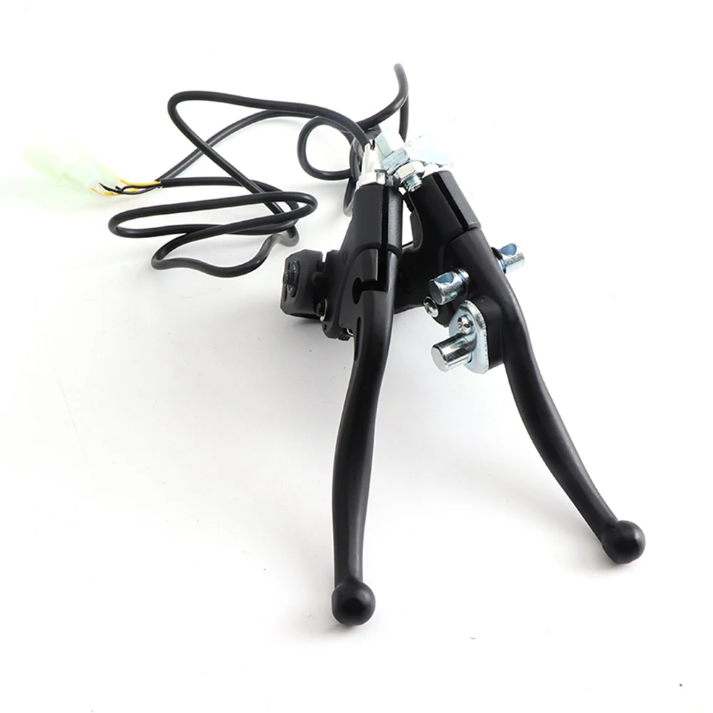 22mm Left Right Brake Levers Set for 43cc 47cc 49cc Pocket Bike Mini Moto Quad ATV Dirt Bike Gas Scooter Bicycle Handlebar Parts