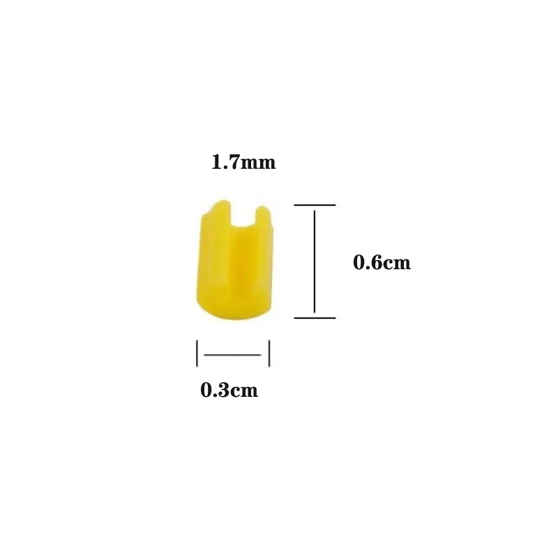 10PCS Dental  Lab Spare Part Bolt Rigid Attachment Consumables, Precision Attachment Groove