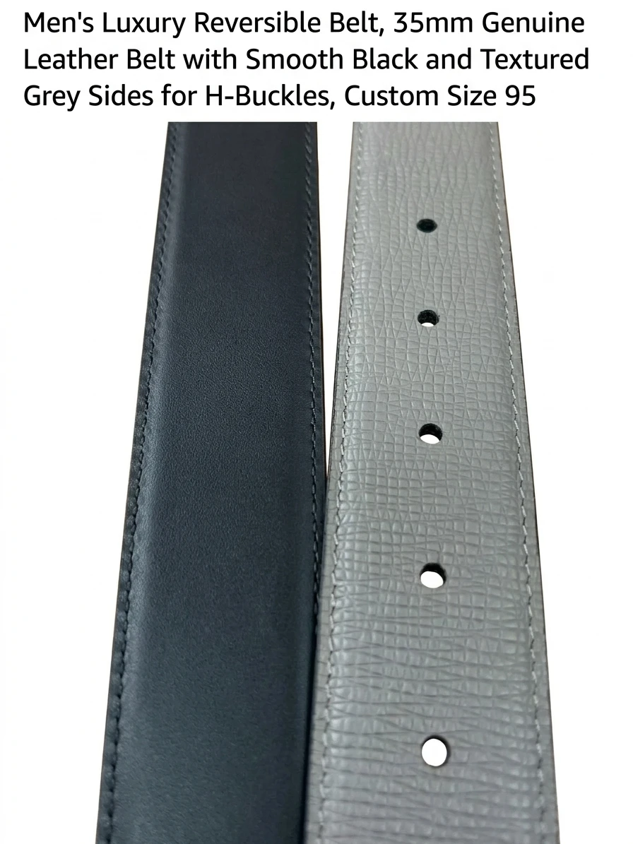 genuine-leather-reversible-belt-strap-without-buckle-35mm125in-replacement-dress-belt-for-men-women-double-sided-black-smoot