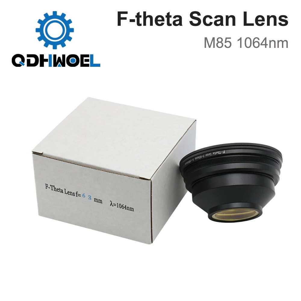F-theta Scan Lens Field Lens 1064nm 50x50 - 300x300mm F63-420mm for 1064nm YAG Optical Fiber Laser Marking Machine Parts