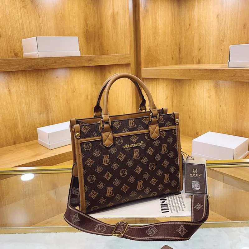 

Роскошная женская большая сумка из кожи премиум-класса с высококачественным парижским аккуратным легким винтажным повседневным винтажным эффектом ​