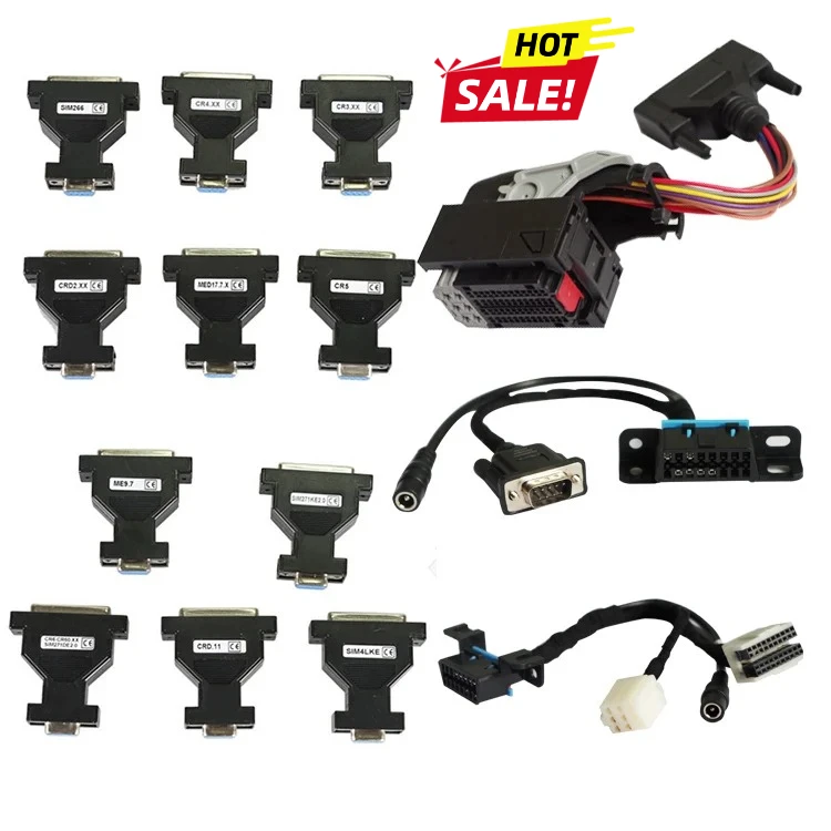 Адаптер для тестирования ЭБУ Mercedes-Benz, совместимый с VVDI KTAG Kess V2, MB KEY, OBD2 / VVDI Tool / NEC57, кабель для ЭБУ Mercedes-Benz