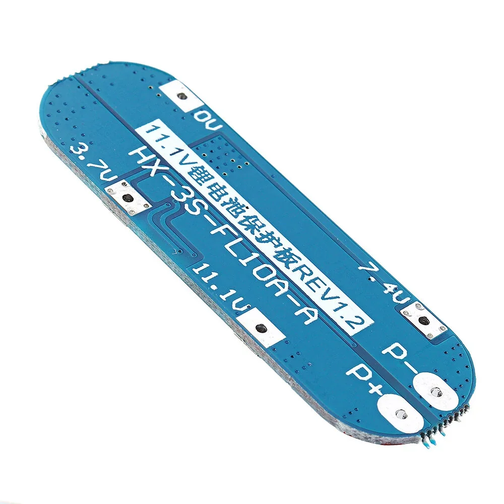 3S 10A Lithium Battery Charger Protection Board Module for 18650 Li-ion Lipo Battery Cells BMS