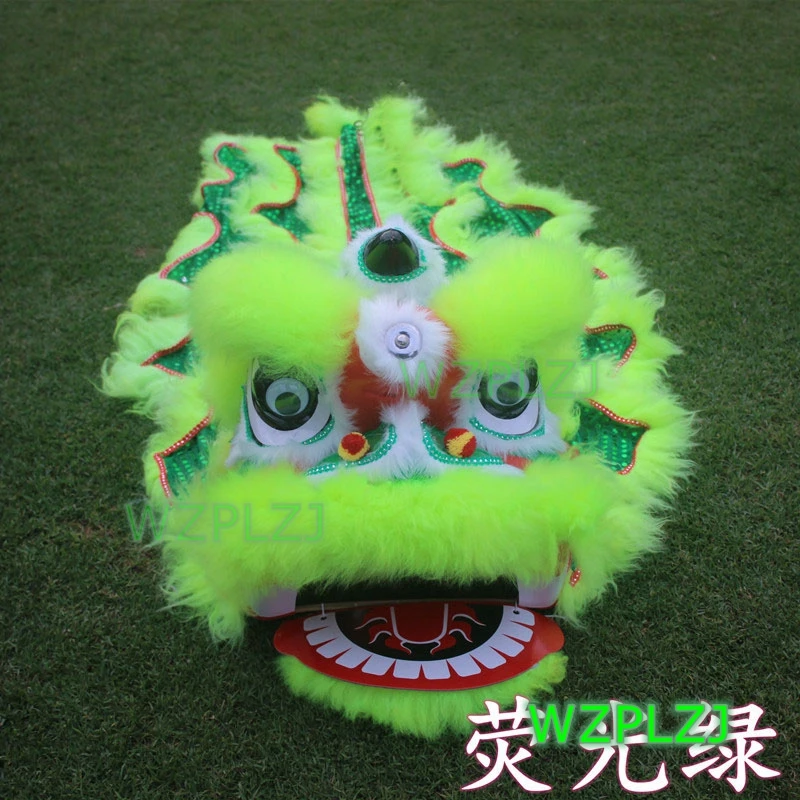 Chinesischen Löwen Tanz Maskottchen Kostüm Mädchen Kinder 5-12 Alter Cartoon Familie Requisiten Outfit Kleid Party Karneval Festival