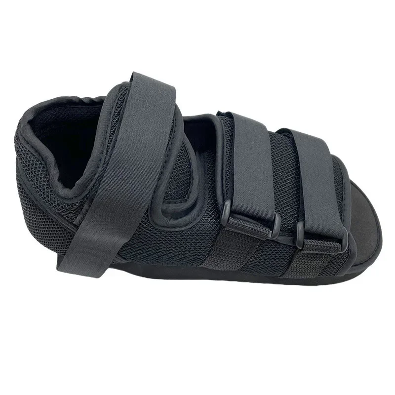 Post-op Shoes Heel Wedge Healing Shoe Lightweight Heel Relief Orthopedic Foot Brace Offloading Shoes for Fracture, Ulcerations