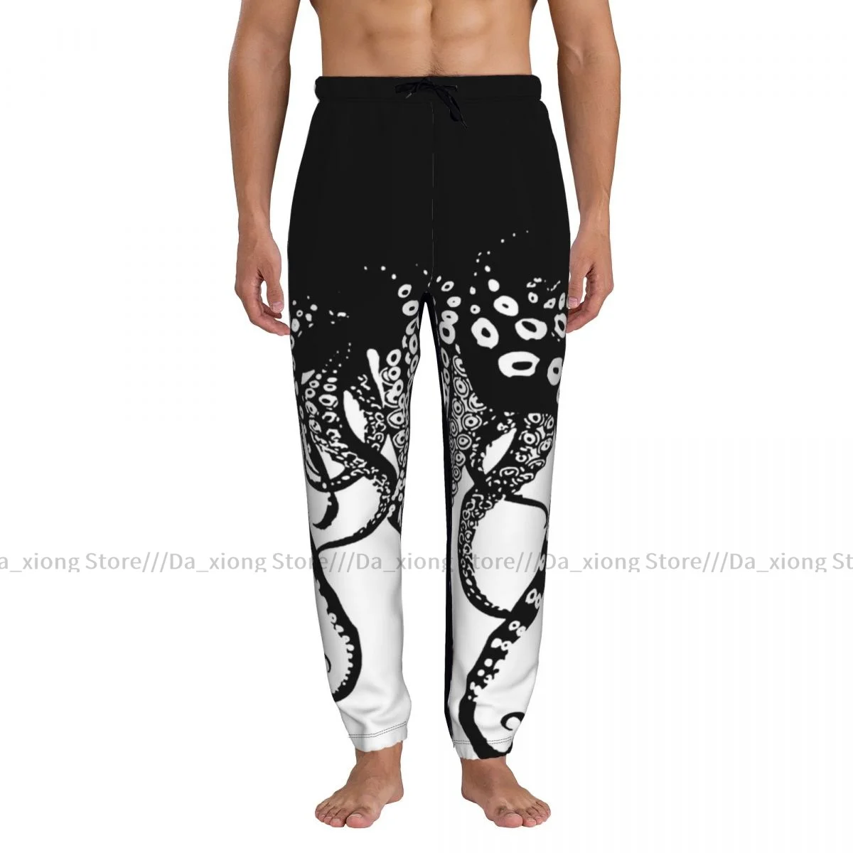 Men Joggers Pants Octopus Man Sweatpants Streetwear Casual Mens Pants