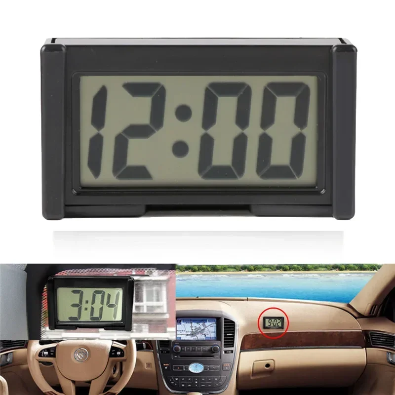 1 PCS Creative Mini Clock Can Carry Simple Students Children Quiet Desktop Clock Electronic Car Clock Household Clock