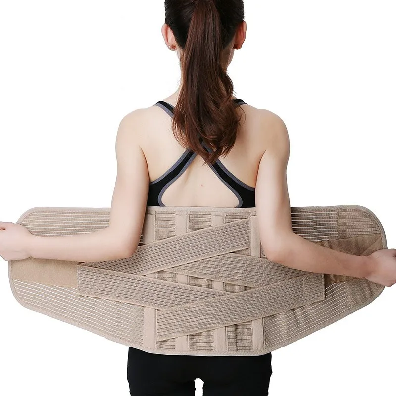 Breathable Lumbar Support Belt Disc Herniation Orthopedic Medical Strain Pain Relief Corset For Back Spine Decompression Brace