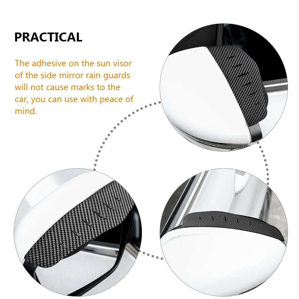 

Car Rearview Mirror Rain Eyebrows Sun Visor for Virw Mirtir Accessories Guard Accessory