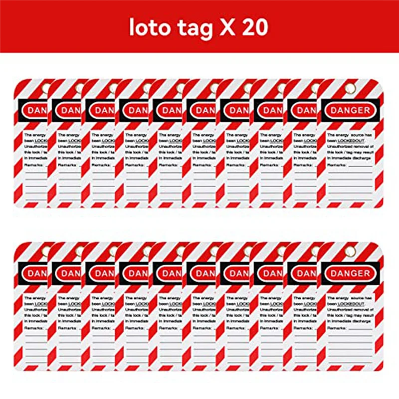 

-MEOF Circuit Breaker Lockout Breakers Lockout Universal Electrical For Lock Out Tag Out Set