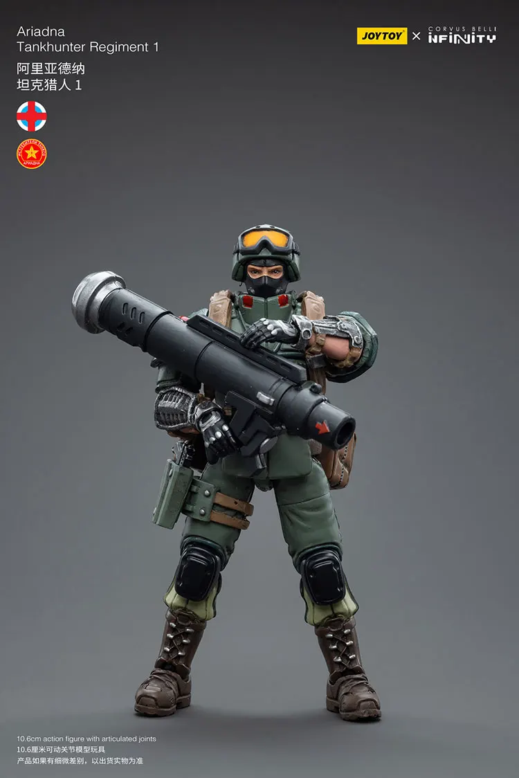 

JOYTOY Infinity Ariadna Tankhunter Regiment 1 Action Figures Original Model Doll Original Decoration Collection Gift