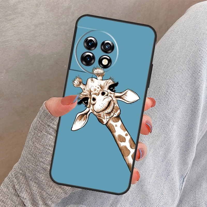 حافظة على شكل حيوان كرتوني لطيف لهاتف OnePlus Nord N10 N20 Nord 2 2T CE 3 Lite Ace 8T 9R 10R 10T 8 9 10 Pro 11 #2