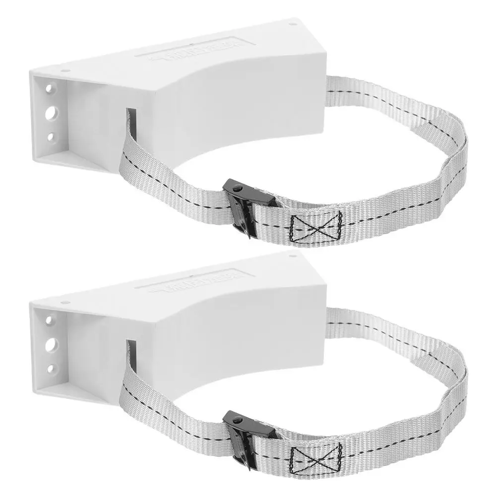 Gas Cylinder Holder Plastic Bracket Safety Chain 40L Cylinder Wall Mounted Propane Tank Holder Gas Tank Bracket Secure Rack