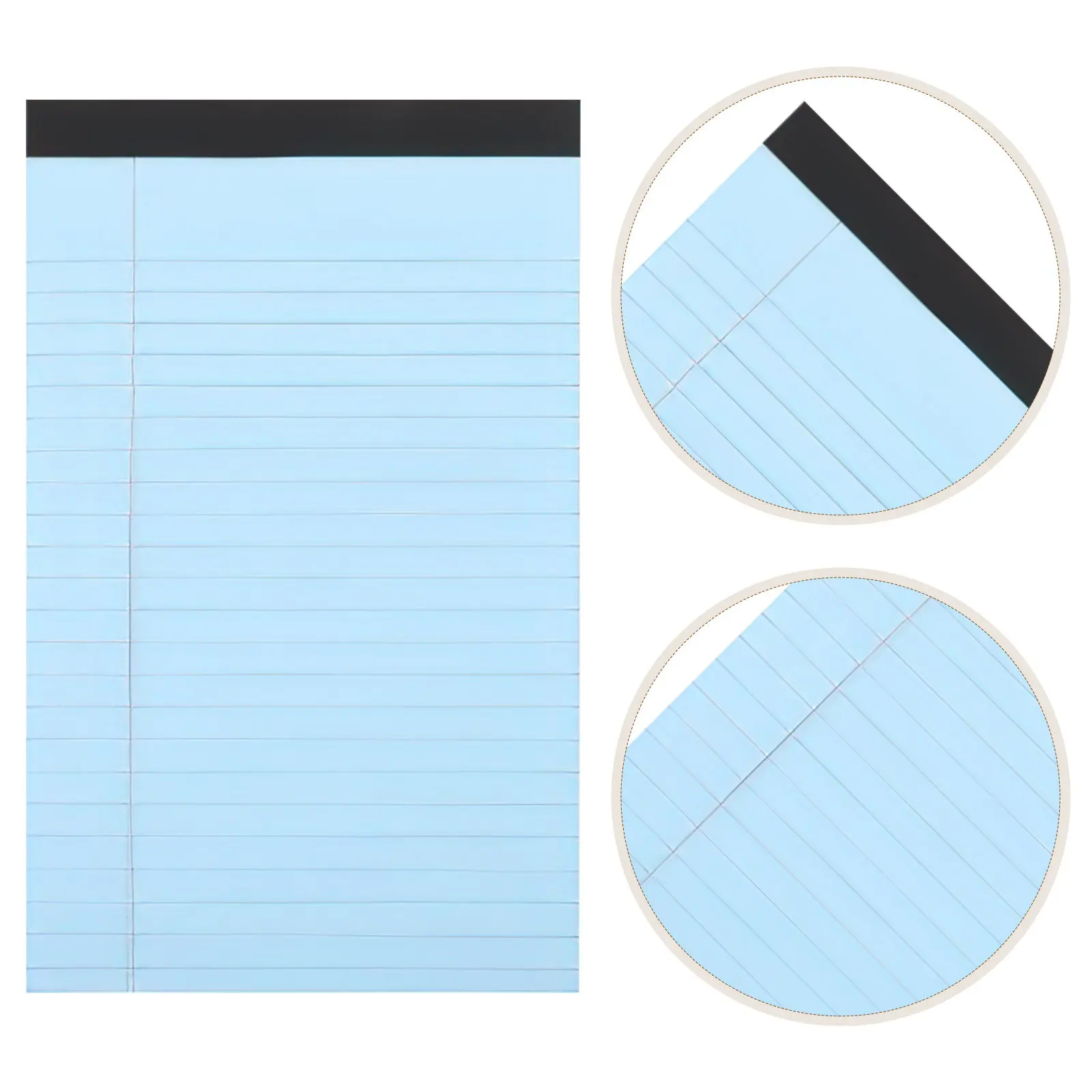 6Pack Memo Pads with Lined Pages Personal Pocket Notepad Easy Tear-Off Design Smooth Writing Paper for Office Study Task