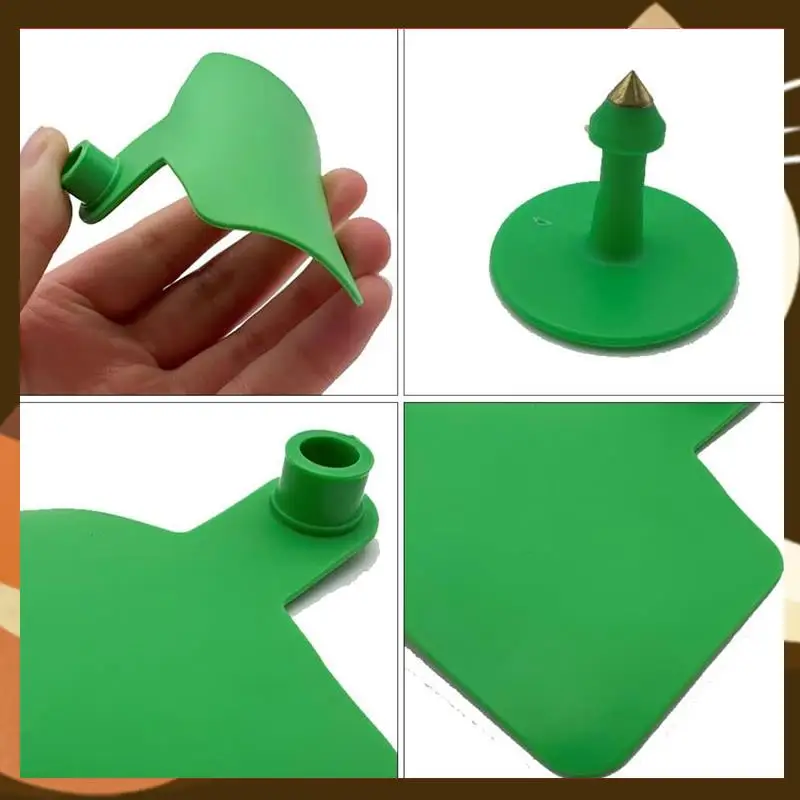 

Hot Livestock Blank Ear Tags For Cattle Cows Sheep Pig Goats, 100 Pieces TPU Animal Identification Blank Ear Tags