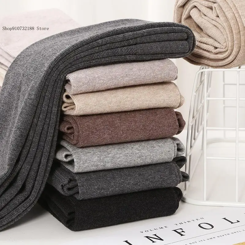 Spring and Autumn Winter Pure Color Cotton Elastic 350G Thick Velvet Base Pantyhose Leggings Pants Woman - view 2