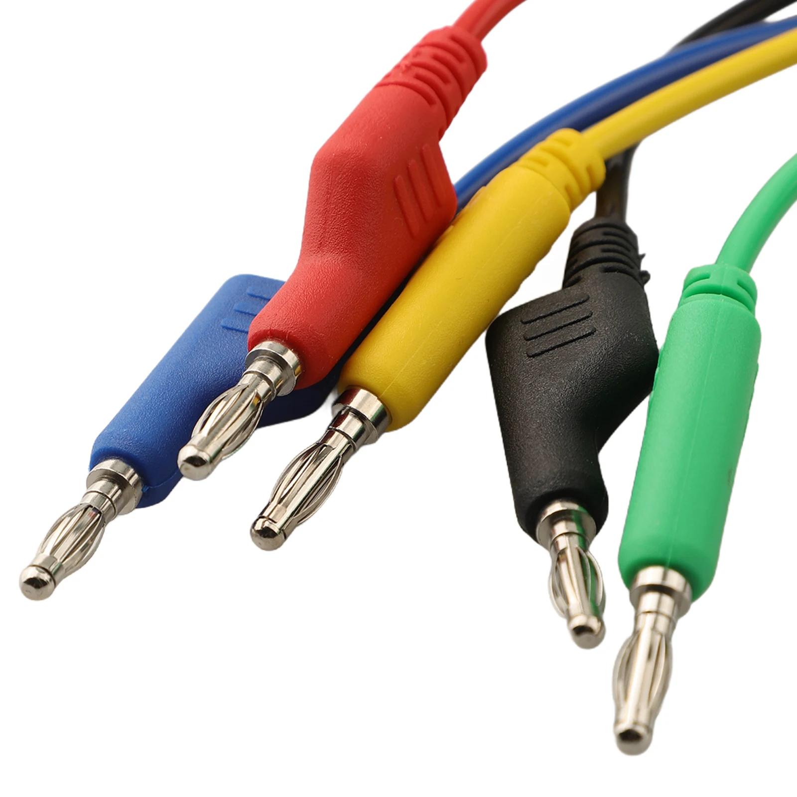 

Electrical Testing Banana Connector Leads Interchangeable Probes Black Friction Crocodile Teeth Hassle-Free Usage