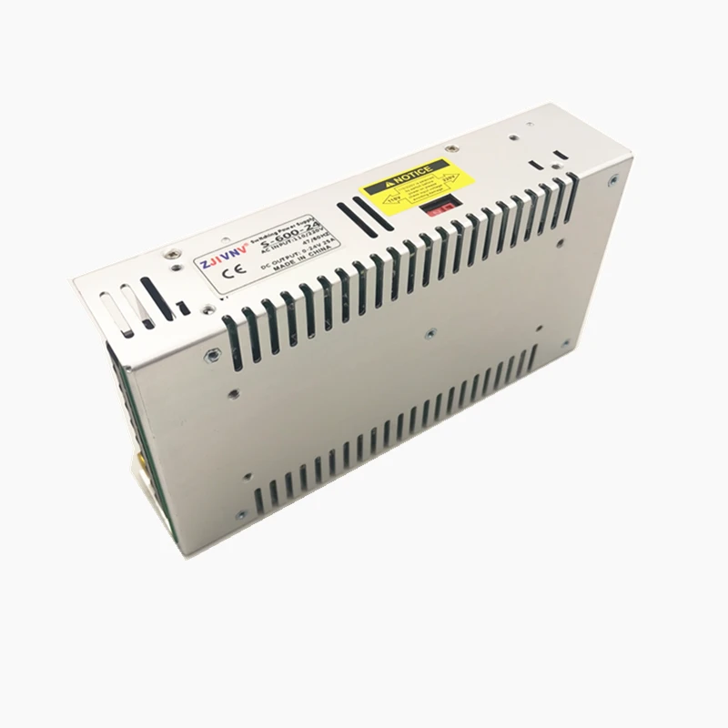 Imagem -02 - Tensão de Saída Ajustável 012v 24v 36v 48v 50v 60v 80v Comutação da Fonte de Alimentação Display Digital ac para dc Fonte de Alimentação 600w