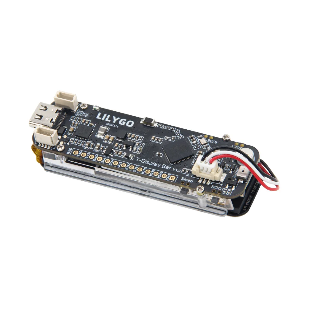 T-Display-Bar 2.25 Inch Full Color RGB LCD ESP32-S3 Development Board with BHl260AP Self-Learning AI Smart Sensor Kits