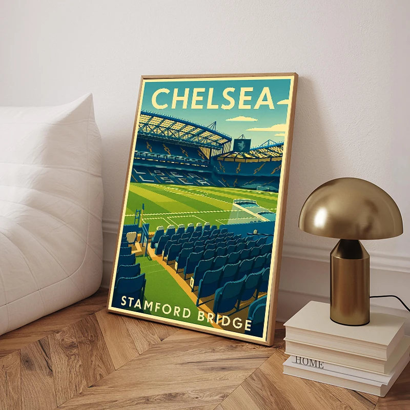 Retro Beroemd Voetbalveld Stad - Home Barcelona recensie en prijs
