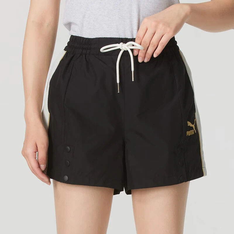 

Puma Authentic Summer New Womens Woven Breathable Training Sports Shorts 629236-01