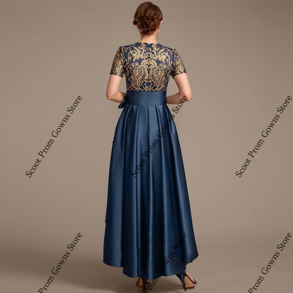 Элегантные платья для матери невесты с кружевными рукавами и половиной рукава, свадебные платья для женщин, новинка лета 2025, Robe De Soirée